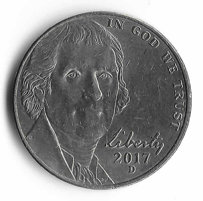 SUA five cents 2017