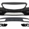 Bara Fata fara grila centrala &amp; Difuzor cu Ornamente Evacuare Mercedes C-Class W205 S205 (2014-2018) C63 Design Performance AutoTuning