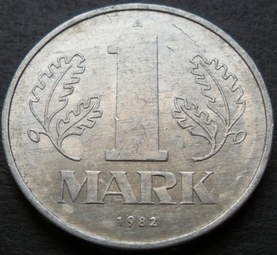 Moneda 1 MARCA / MARK - RD GERMANA / GERMANIA DEMOCRATA, anul 1982 * cod 2874 B foto