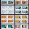 RO 1999 / LP 1490 + 1491 , &quot;Secolul XX &quot; I + II , serii bloc de 4, MNH