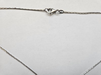 Lant argint cu pandantiv #3093 foto