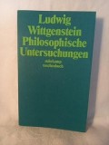 Philosophische Untersuchungen / Ludwig Wittgenstein