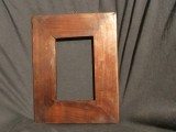 arta / design / vintage - Rama deosebita din lemn pentru fotografii tablou etc