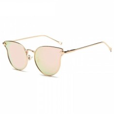 Ochelari Soare Dama - CAT EYE DESIGN - Rama Metal , Protectie UV 100% -Model 3 foto