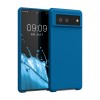 Husa pentru Google Pixel 6, Silicon, Albastru, 55480.228, kwmobile, Carcasa