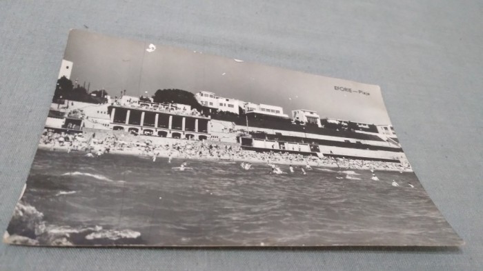 CARTE POSTALA EFORIE -PLAJA CIRCULATA