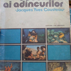 CUCERITORI AI ADANCURILOR de ALEXANDRU MARINESCU , JACQUES YVES COUSTEAU