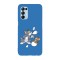 Husa compatibila cu Oppo A55, Viceversa, model Bubble Tom and Jerry, Silicon, TPU
