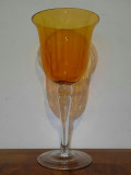 Cumpara ieftin Cupa, Pocal antic din cristal de Murano, 28cm x &Oslash; 13.7cm