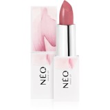 NEO MAKE UP Intense Serum Sheer Lipstick Ruj crema hidratant culoare 02 Peony Touch 4.3 g