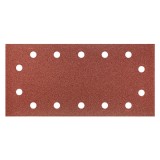 Hartie abraziva cu Velcro 115x230 mm K100, cu gauri, set 5 buc Graphite