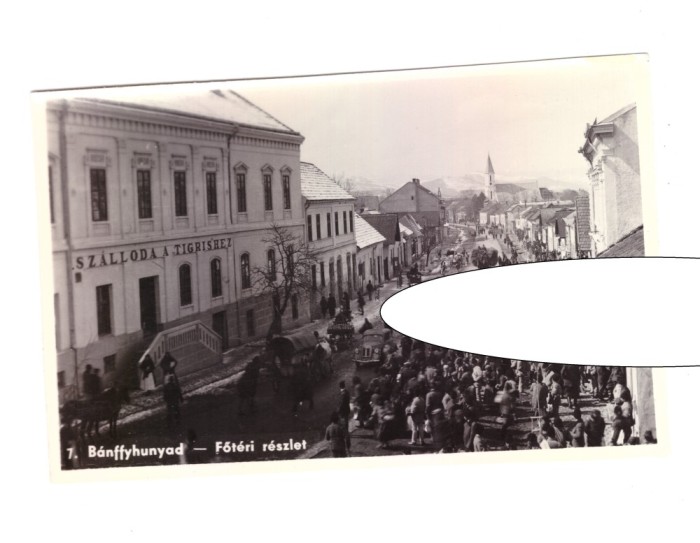 CP Huedin, ocupatia maghiara, necirculata, super animata, stare foarte buna
