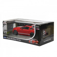 MASINA CU TELECOMANDA FORD SHELBY GT500 ROSU CU SCARA 1 LA 14 SuperHeroes ToysZone foto