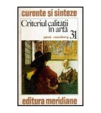 Jakob Rosenberg - Criteriul calitatii in arta - 115400