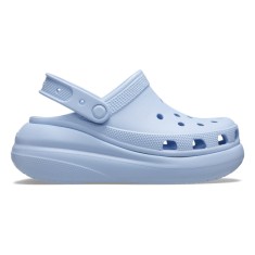 Saboti Crocs Classic Crush Clog Albastru - Blue Calcite foto
