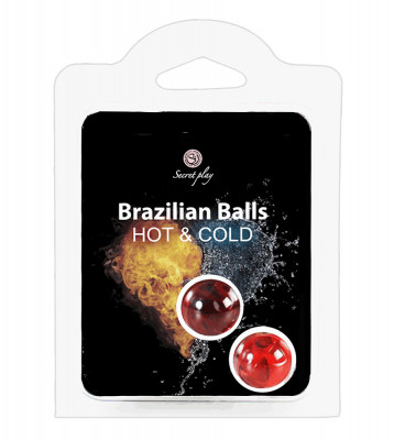 Brazilian Balls Ulei cu efect cald și rece 8g foto