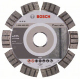 Disc diamantat Best for Concrete Bosch 125x22.23x2.2x12mm