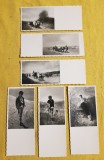 6 CARTI POSTALE NECIRCULATE TIP FOTO CU LUCRARI ALE PICTORULUI NICOLAE GRIGORESCU- FORMAT MIC 13,5x5,5 CENTIMETRI-ANII 30-40