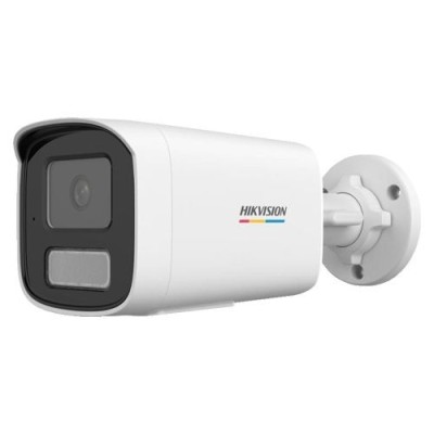 Camera IP ColorVu 4MP, lentila 2.8mm, Smart Hybrid Light, PoE, IR 50m Lumina Alba 50m, Microfon - HIKVISION DS-2CD1T47G2H-LIU(2.8mm) SafetyGuard Surve foto