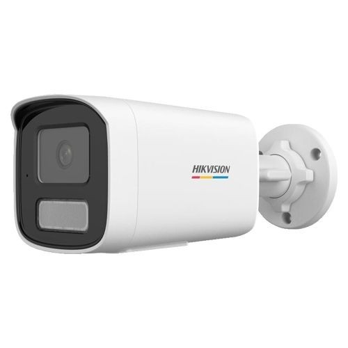Camera IP ColorVu 4MP, lentila 2.8mm, Smart Hybrid Light, PoE, IR 50m Lumina Alba 50m, Microfon - HIKVISION DS-2CD1T47G2H-LIU(2.8mm) SafetyGuard Surve