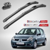 Ștergătoare Renault Clio II (1998&ndash;2009) TeamCar&reg; &ndash; Hibrid | Set față