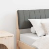VidaXL Tăblie tapițată Gri &icirc;nchis 100 cm Lemn de pin masiv 879245