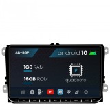 Cumpara ieftin Navigatie Volkswagen, Skoda, Seat, Android 12, P-Octacore 1GB RAM + 16GB ROM, 9 inch - AD-BGPW9MTK