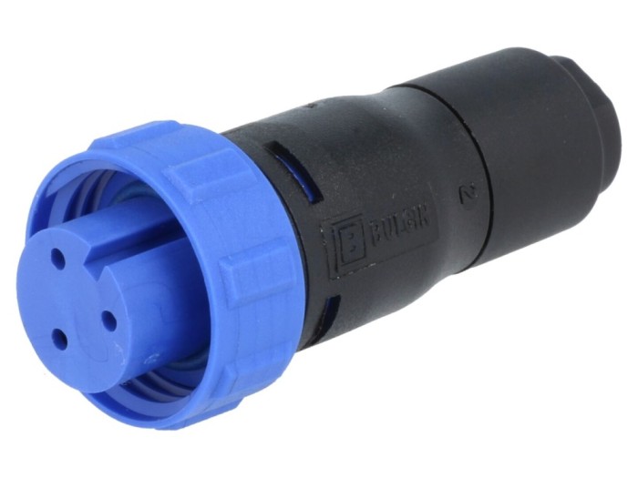 Conector circular PIN: 3 simplificat
