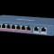 SWITCH PoE HIKVISION, port 10/100 x 8 | Gigabit x 2, unmanaged, nerackabil, carcasa metalica, &quot;DS-3E0310HP-E&quot; (timbru verde 2 lei)