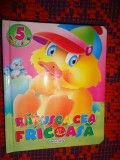 Ratusca cea viteaza / carte cu 5 puzzle / carte pentru copii mici ( + 3 ani )