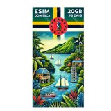 eSIM Dominica 20GB 30Days Standard