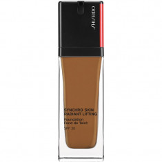 Shiseido Synchro Skin Radiant Lifting Foundation machiaj pentru lifting cu efect de stralucire SPF 30 culoare 510 Suede 30 ml