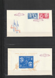 RO - FDC - COSMONAUTICA - VOSTOK 5 SI 6 ( LP 563, 564 ) 1963 ( 2 DIN 2 )