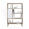 Biblioteca Soho Wide, Stejar, 80 x 25 x 121 cm