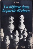 LA DEFENSE DANS LA PARTIE D&#039;ECHECS-I. KAN-280228