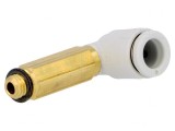 Racord Push-In Filetat 90&deg; M5 1-10bar