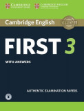 Cambridge English First 3 Student&#039;s Book with Answers with Audio - Paperback brosat - Art Klett
