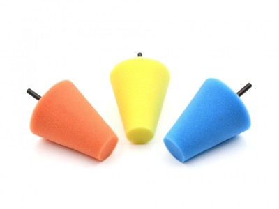 Set 3 bureti conici pentru lustruit, GEKO G00328 foto