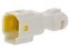 Conector Cablu-Cablu Alb IP67 E-Seal Tată Mufă