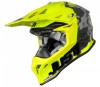 Casca motocross/atv JUST1 J39 Kinetic Camo, culoare gri/fluo mat, marime XL Cod Produs: MX_NEW 6063370294003XL