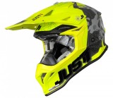 Casca motocross/atv JUST1 J39 Kinetic Camo, culoare gri/fluo mat, marime XL Cod Produs: MX_NEW 6063370294003XL