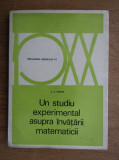 Z. P. Dienes - Un studiu experimental asupra &icirc;nvățării matematicii