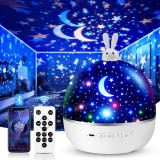 Cumpara ieftin Proiector Cer Instelat Copii One Fire, 15 Filme, Bluetooth, LED, Telecomanda, Lumina de Noapte Rotativa 360