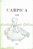 Carpica XXIII/2 1992, Muzeul Judetean Istorie Iulian Antonescu, Bacau, 332 pagini, Istorie