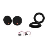 Cumpara ieftin Kit audio VW Golf V, Difuzoare JBL STAGE2 624 240w, Inele MDF impregnat, mufe