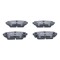 Placute frana Kia Carens 3 Mpv - Multi-Purpose Vehicle (Un), 1.6 CRDi 110, 1.6 CRDi 128, 1.6 CVVT, 2.0 CRDi 115, 2.0 CRDi 135, 2.0 CRDi 140, 2.0 CVVT