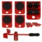 Set de role pentru transportul mobilei, cu ridicare, 5 in 1