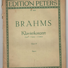 Brahms - Klavierkonzert - d moll - D minor - re mineur, op. 15