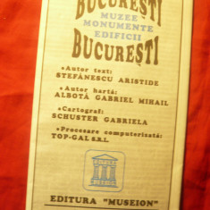 Ghid- Harta - Bucuresti - Muzee Monumente Edificii , Ed. Museion