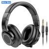 Casti audio profesionale New Bee DH81, Pentru Studio, DJ, Podcast, Mixaj, Inregistrare, Cu fir, Culoare Negru